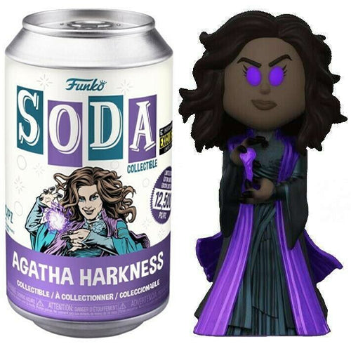 Funko Soda Agatha Harkness (Glow in the Dark, Opened) - Entertainment Earth Exclusive  **Chase**