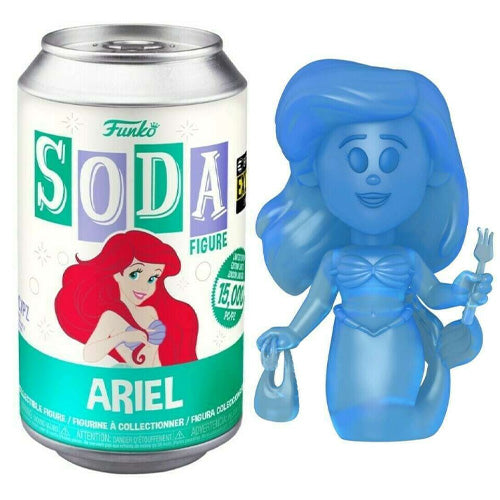 Funko Soda Ariel (Blue, Opened) - Entertainment Earth Exclusive **Chase**