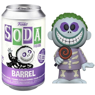 Funko Soda Barrel Unmasked, Opened  **Chase**