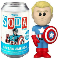 Funko Soda Captain America (Unmasked, Steve, Opened)  **Chase**