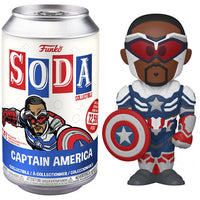 Funko Soda Captain America (Sam, Opened)
