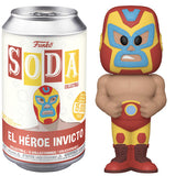 Funko Soda El Héroe Invicto (Sealed)  **Shot at Chase**