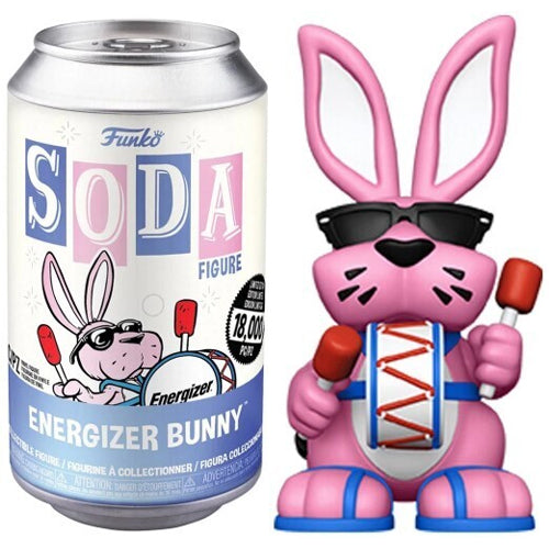 Funko Soda Energizer Bunny (Sealed) - Specialty Series Exclusive **Shot at Chase**