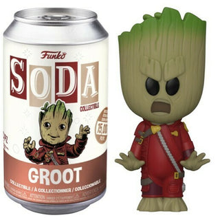 Funko Soda Groot Angry, Opened  **Chase**
