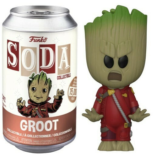 Funko Soda Groot (Angry, Opened)  **Chase**