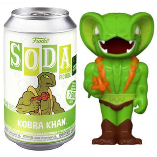 Funko Soda Kobra Khan Hooded, Opened - 2021 Spring Convention Exclusive  **Chase** **Dented**