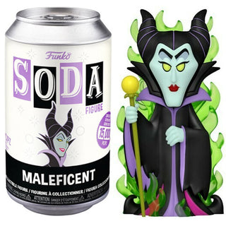 Funko Soda Maleficent w/ Flames, Opened  **Chase**