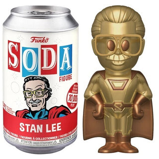 Funko Soda Stan Lee Gold, Metallic, Opened  **Chase**