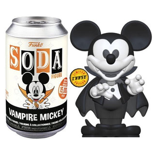 Funko Soda Vampire Mickey Black & White, Opened **Chase**