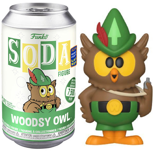 Funko Soda Woodsy Owl (Opened) - 2021 Wondrous Convention Exclusive  **Missing Sticker**