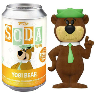 Funko Soda Yogi Bear Flocked, Opened  **Chase**