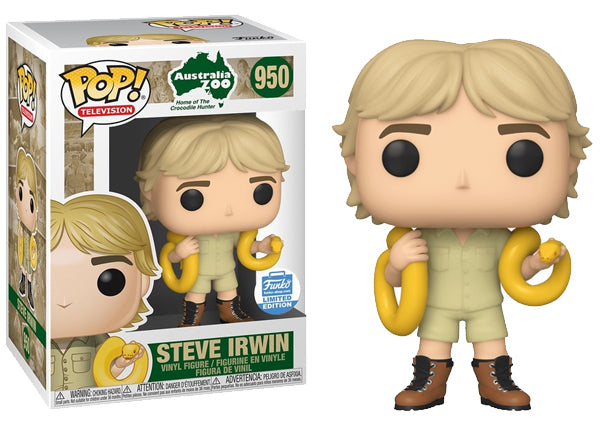 Steve Irwin (w/ Snake) 950 - Funko Shop Exclusive