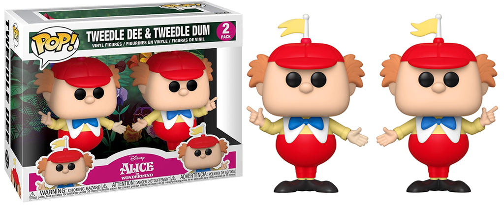 Tweedle Dee & Tweedle Dum (Alice in Wonderland) 2-pk | 7 Bucks a Pop