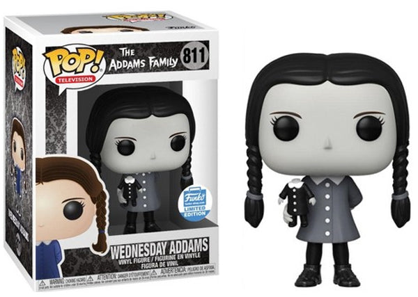 Wednesday Addams (Black & White, The Addams Family) 811 - Funko Exclusive [Condition: 8/10]