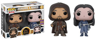 Aragorn & Arwen The Lord of the Rings 2-pk - 2017 Summer Convention Exclusive [Light Damage]
