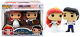 Ariel & Eric (The Little Mermaid) 2-pk - Disney Treasures Exclusive  [Condition: 8/10]