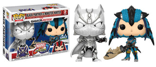 Black Panther (White) & Monster Hunter (Blue, Marvel vs Capcom) 2-pk - Best Buy Exclusive