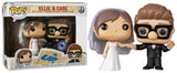 Carl & Ellie (Wedding, Up) 2-pk - Pop in a Box Exclusive [Damaged: 7.5/10]