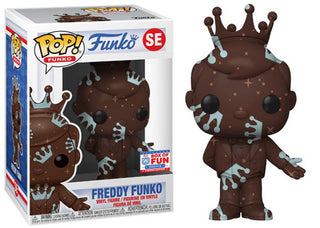 Freddy Funko (Brown & Light Blue, Artist Series) SE - 2021 Fundays Games Funko Fundays Box of Fun/1000 Made