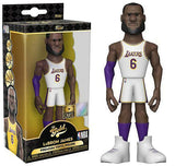 Funko Gold Series 5" Lebron James (White, NBA) **Chase**