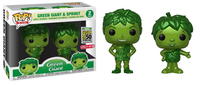 Green Giant & Sprout (Metallic, Ad Icons) 2-pk - 2019 SDCC  [Damaged: 7.5/10]
