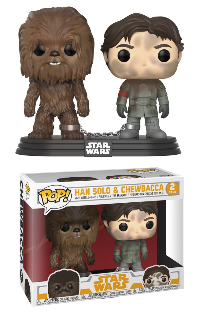 Han Solo & Chewbacca 2-pk - Smuggler's Bounty Exclusive  [Damaged: 7/10]