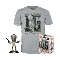 IG-11 w/ The Child w/T-Shirt (XL Sealed, The Mandalorian) 427 - GameStop Exclusive [Condition: 8/10]