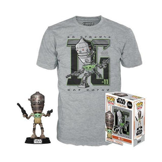 IG-11 w/ The Child w/T-Shirt (M, Sealed, The Mandalorian) 427 - GameStop Exclusive