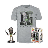 IG-11 w/ The Child w/T-Shirt (M, Sealed, The Mandalorian) 427 - GameStop Exclusive [Box Condition: 7.5/10]