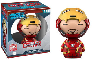Dorbz Iron Man (Unmasked Civil War) 128 - Marvel Collector Corps Exclusive Pop Head