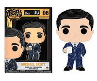 Pop! Pin Michael Scott (The Office) 06  [Box Condition: 7.5/10]
