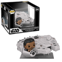 Lando Calrissian in the Millennium Falcon 514 - Galactic Convention Exclusive [Damaged: 7/10]