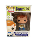 Freddy Funko (Blue Tie, Pop! Sign) 00 [Condition: 7.5/10]