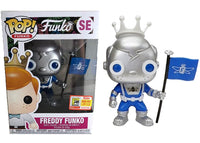 Robot Freddy Funko (Silver, Space Robot) SE 2018 SDCC Exclusive /2000 Made  [Condition: 8/10]