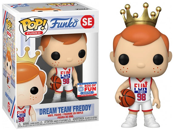 Dream Team Freddy Funko (Basketball) SE - 2021 Funko Fundays Box of Fun /5000 Made [Damaged: 6.5/10]