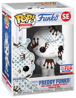 Freddy Funko (White & Brown w/ Dots, Art Series) SE - 2021 Funko Fundays Box of Fun /2000 Made [Damaged: 7/10]
