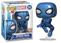 Spider-Man (Blue Metallic, Make-A-Wish) SE - Funko Shop Exclusive
