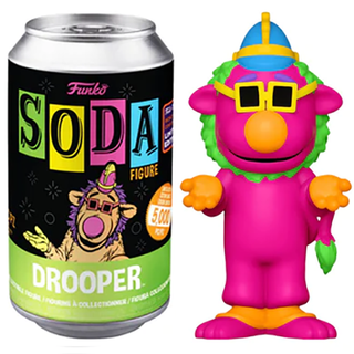 Funko Soda Drooper Blacklight, Unsealed - Wonderous Convention Exclusive **Chase**