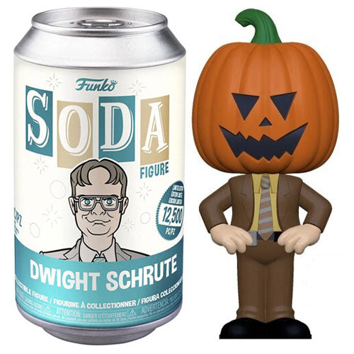 Funko Soda Dwight Schrute (Pumpkin Head, Opened) **Chase**