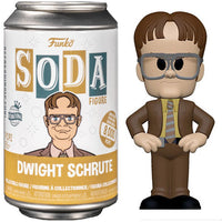 Funko Soda Dwight Schrute (International, Sealed) **Shot at Chase, Dented**