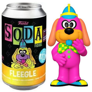 Funko Soda Fleegle Blacklight, Opened - Wonderous Convention Exclusive **Chase**