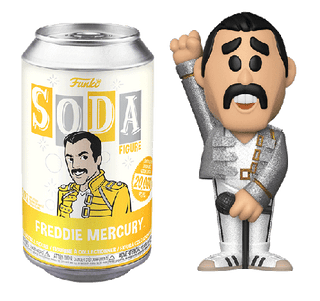Funko Soda Freddie Mercury Glitter, Opened **Chase**