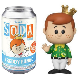 Funko Soda Freddy Funko Opened, Lemon-Lime Shirt, Bow Tie **Chase**
