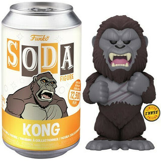 Funko Soda Kong Flocked, Opened  **Chase**