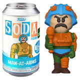 Funko Soda Man-At-Arms (Opened) - 2021 Spring Convention Exclusive  **Missing Sticker**