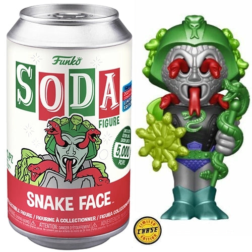Funko Soda Snake Face (Metallic, Opened) - 2021 Fall Convention Exclusive  **Chase**