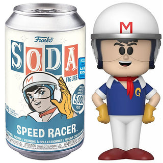 Funko Soda Speed Racer Sealed  - 2020 Wonderous Con Exclusive **Shot at Chase**