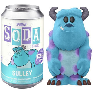 Funko Soda Sulley Flocked, Opened **Chase**