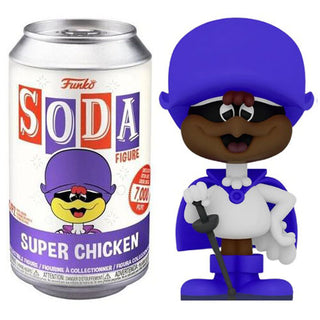 Funko Soda Super Chicken Glow in the Dark, Opened  **Chase**