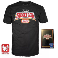 Target Con 2021 T-Shirt & Bullseye Pin (L, Sealed) - 2021 Target Con Exclusive